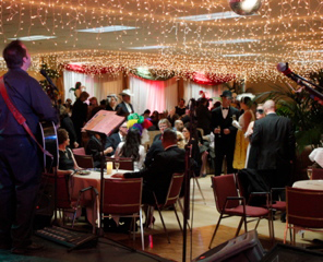 band playing